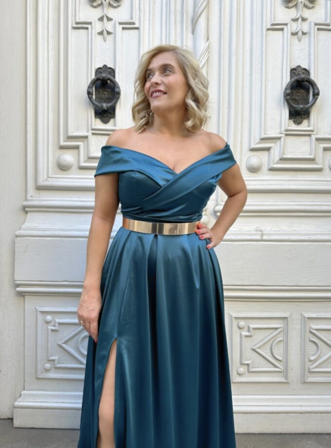 Vestido Seda Java