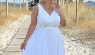 Vestido Curvy Chal Novia