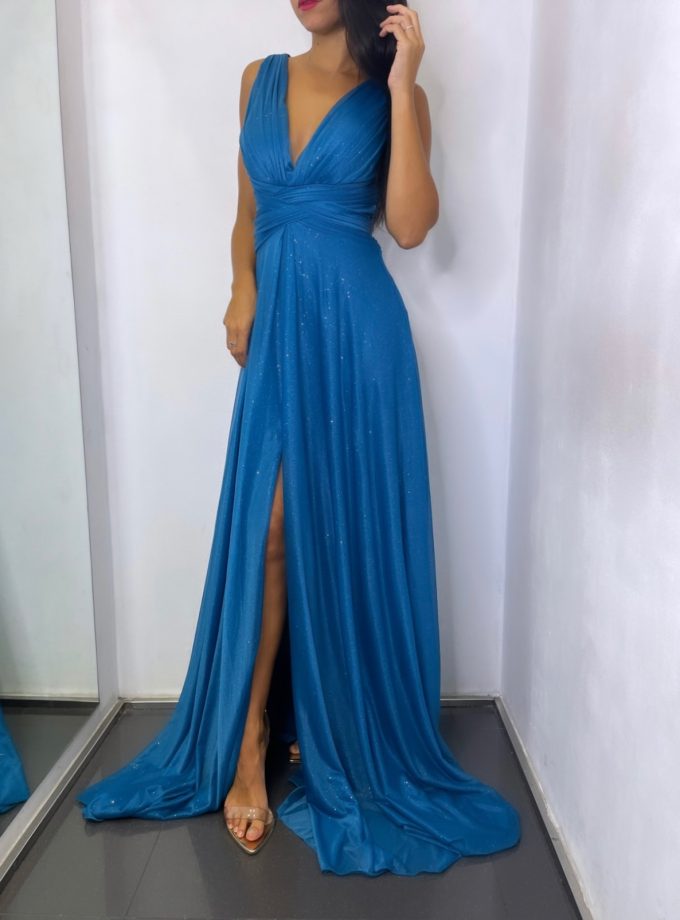 Vestido Dalia Escote Brillo