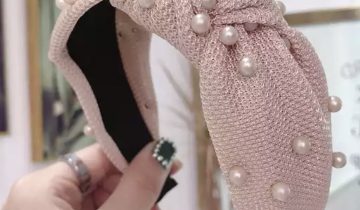 Diadema Perlas Maquillaje
