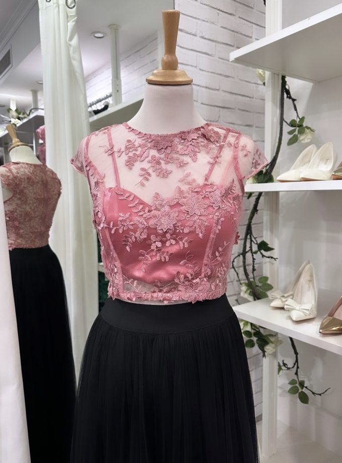 Top Encaje Transparencias