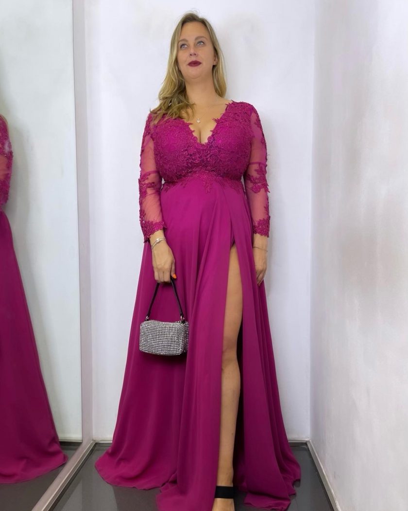 Vestido Dama Mangas Curvy - Imagen 14