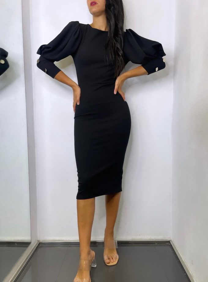 Vestido Midi Botones