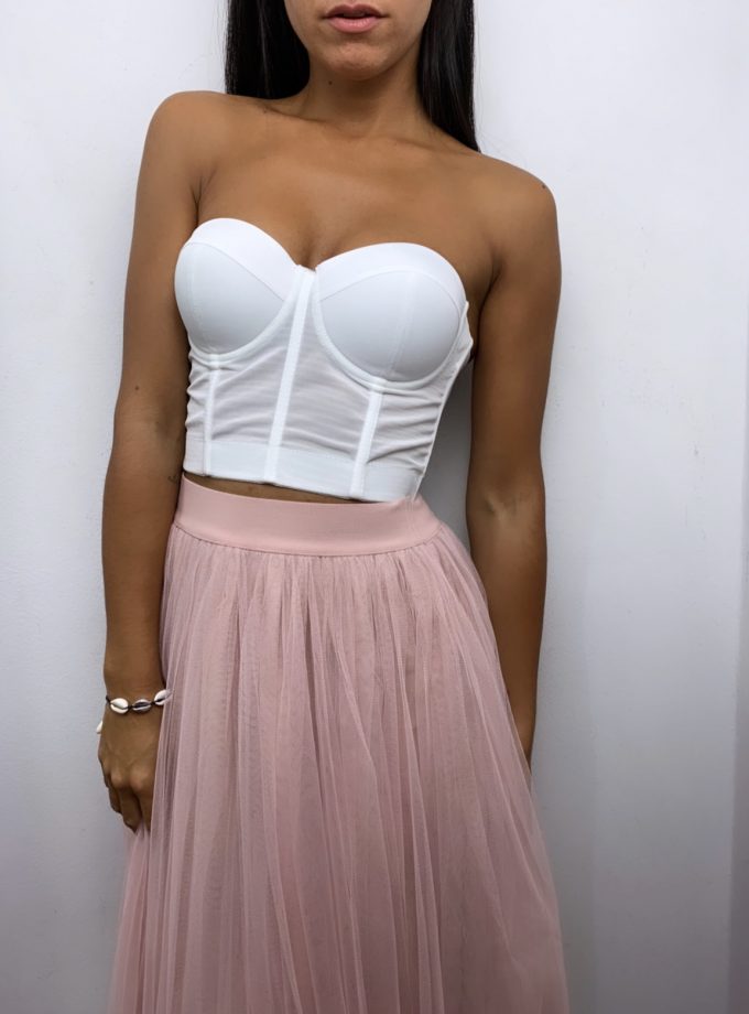 Top Corsé Transparencia
