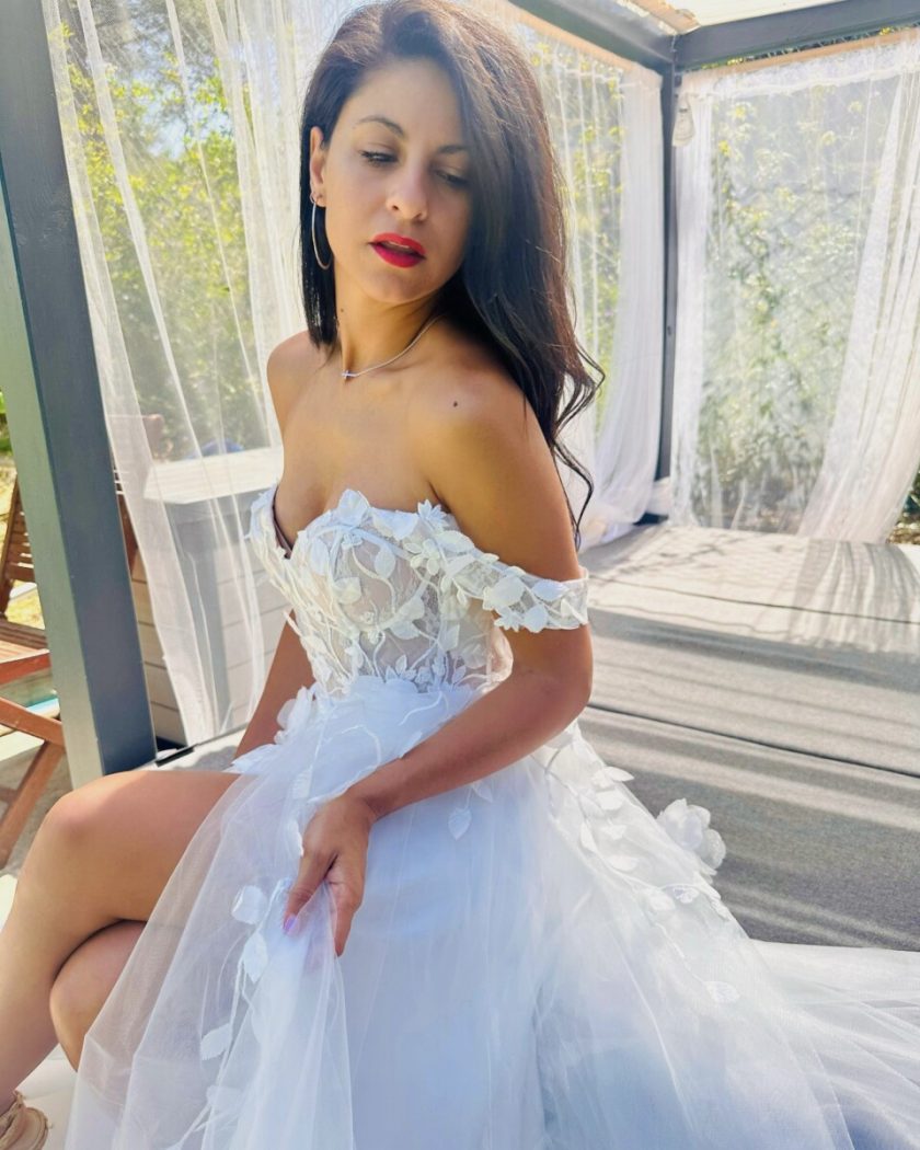 Vestido Hojitas Novia - Imagen 9