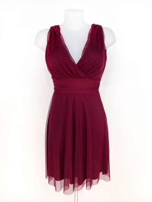 Vestido Tul Basic Corto