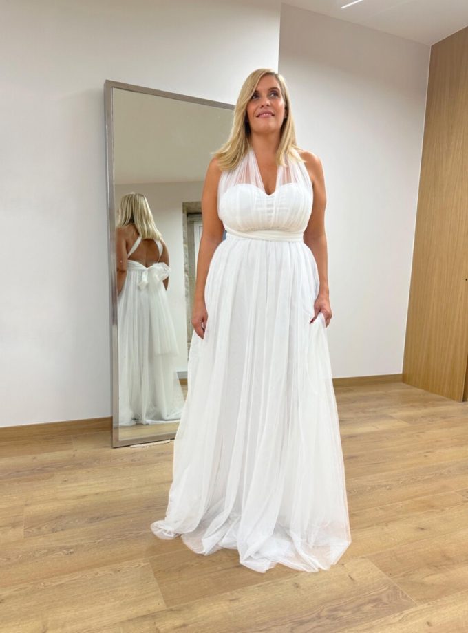 Vestido Multiposición Novia Tul