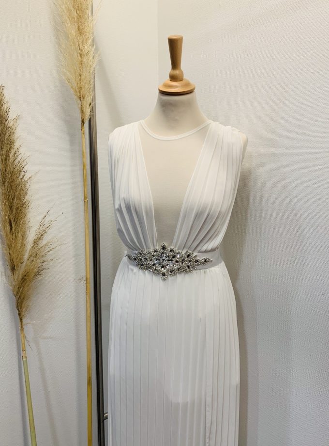 Cinturón Pedrería Novia Cruz Central