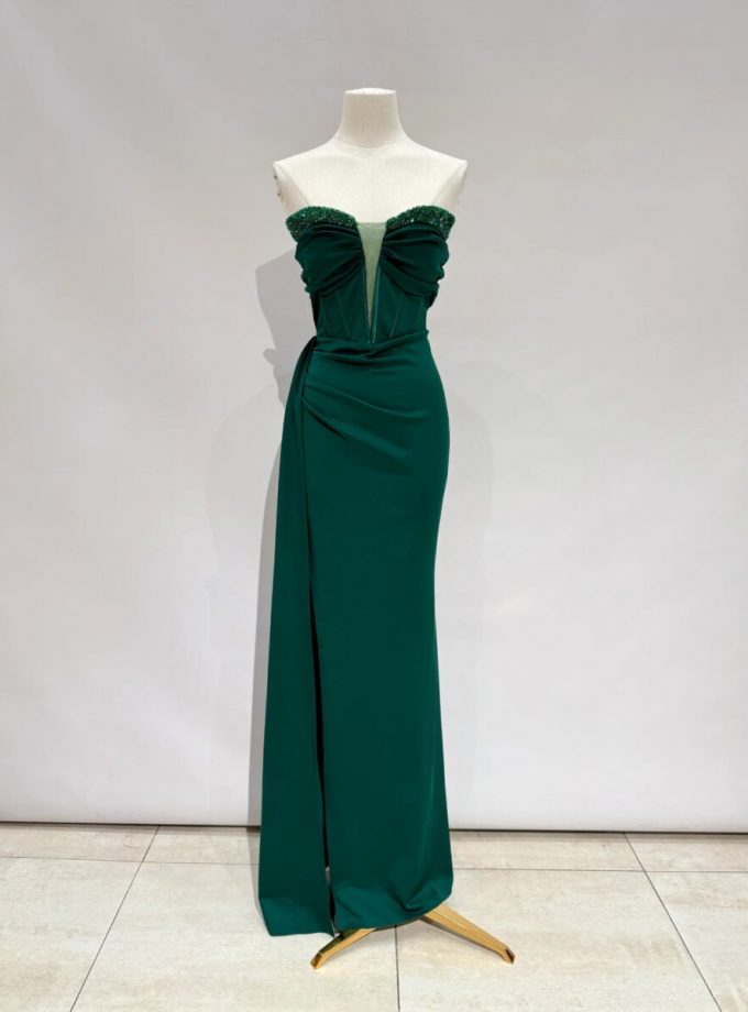 Vestido Sirena Corsé Brillos