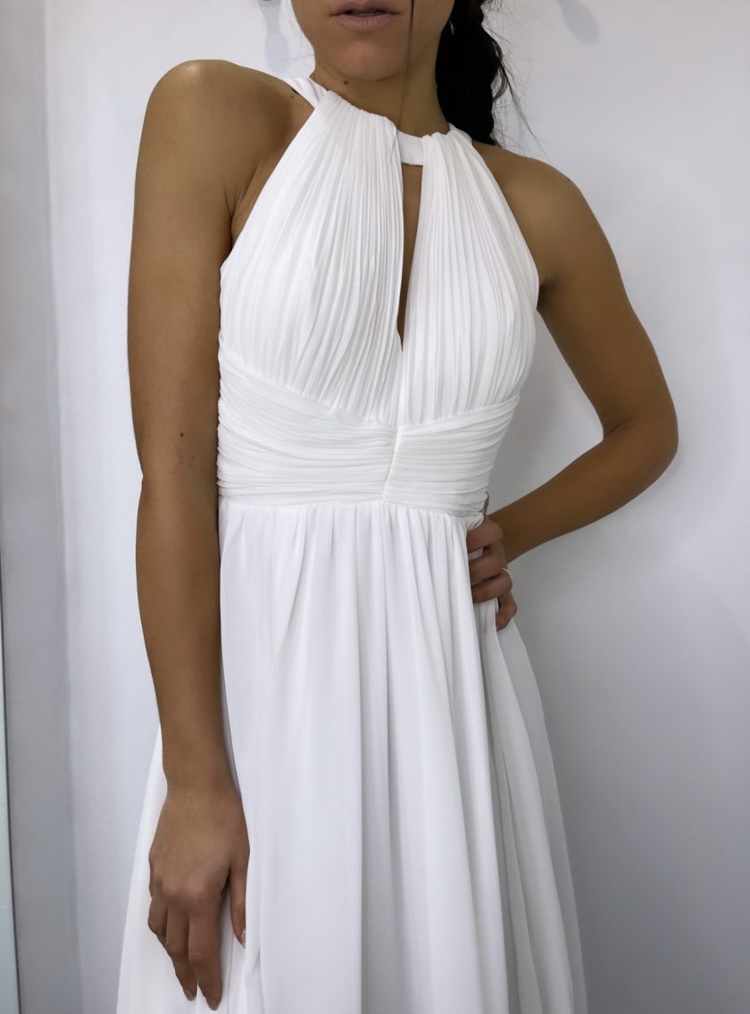 Vestido Novia Halter Espalda - Imagen 2