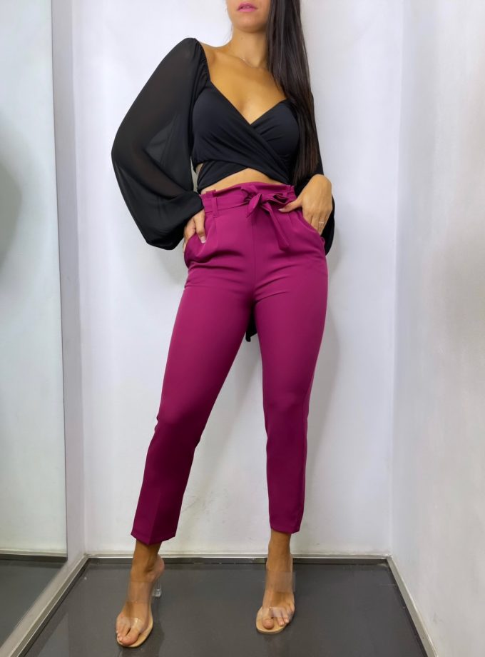 Traje Paris Manga Fruncida