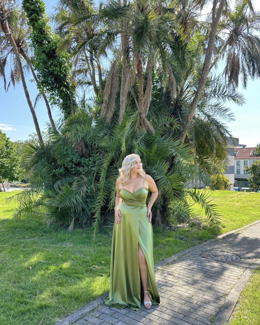 Vestido Seda Drapeado - Imagen 28