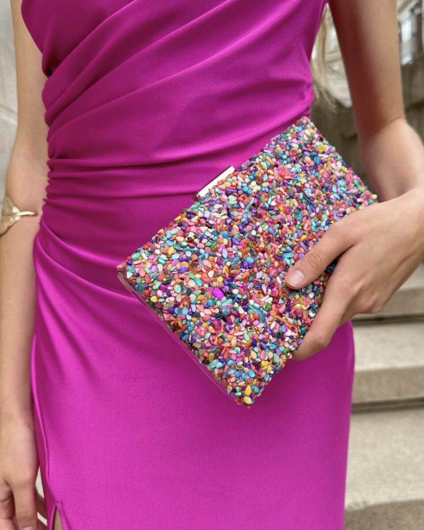 Bolso Candy Base Plata Multicolor - Imagen 3