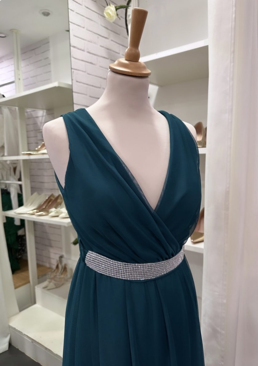 Vestido Tul Basic Cintura Brillos - Imagen 18