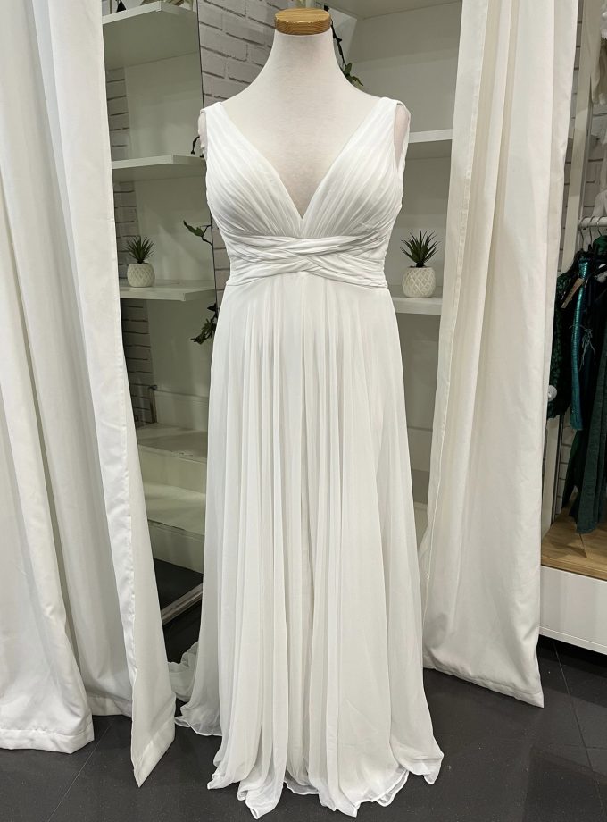 Vestido Dalia Escote Curvy Novia