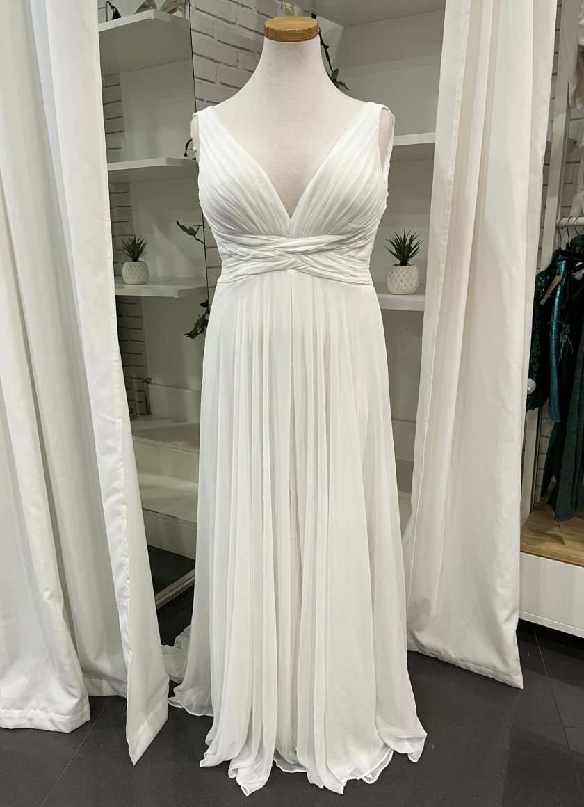 Vestido Dalia Escote Curvy Novia - Imagen 5