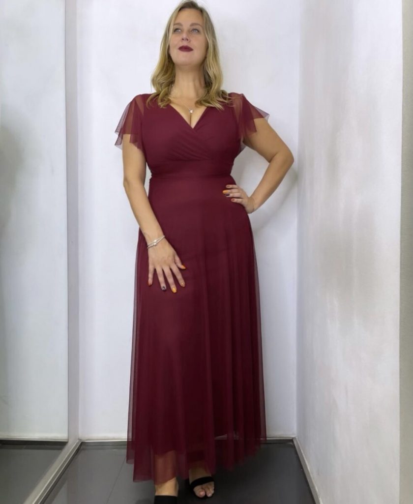 Vestido Tul Basic Mangas - Imagen 38