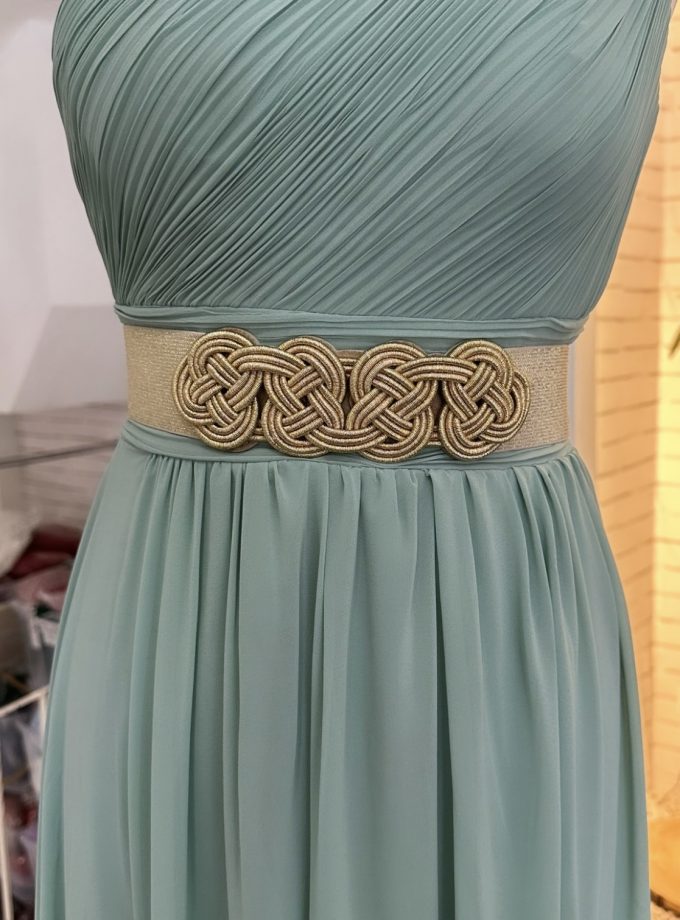 Cinturón Nudo Azul Klein