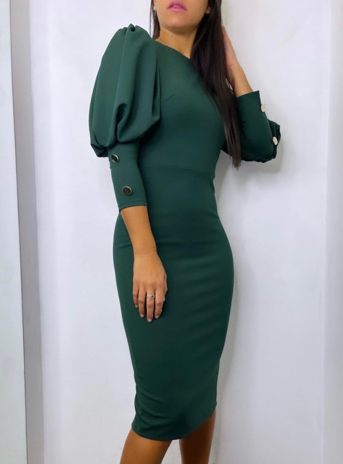 Vestido Midi Botones