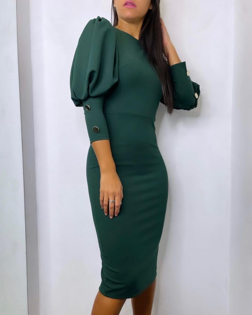Vestido Midi Botones - Imagen 26