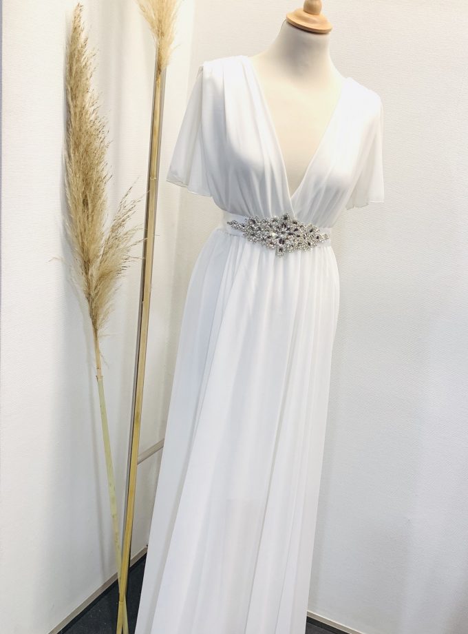 Cinturón Pedrería Novia Cruz Central