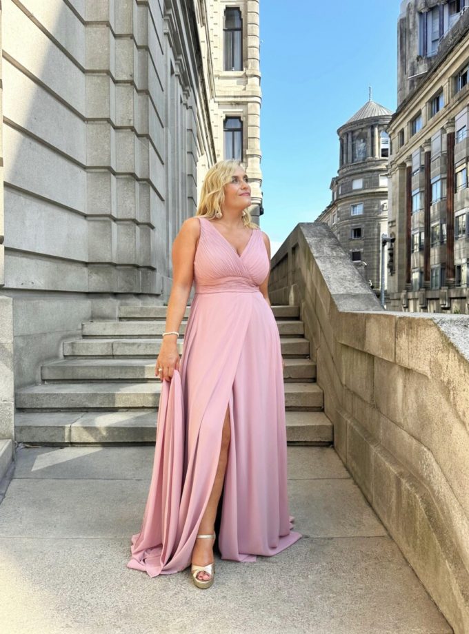 Vestido Analia Abertura Curvy