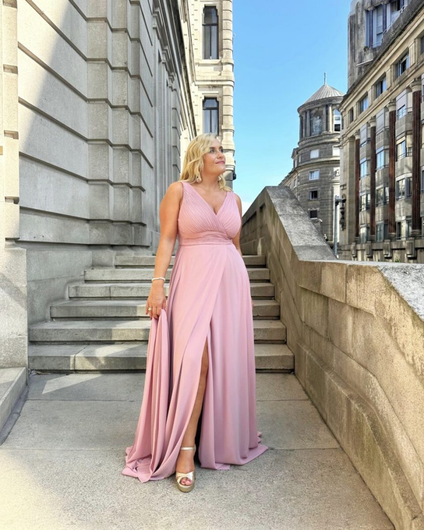 Vestido Analia Abertura Curvy - Imagen 37