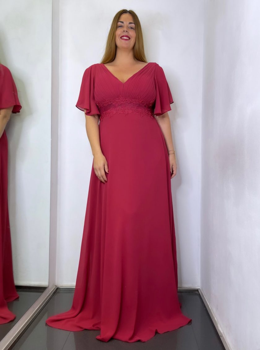 Vestido Cintura Encaje Curvy - Imagen 21