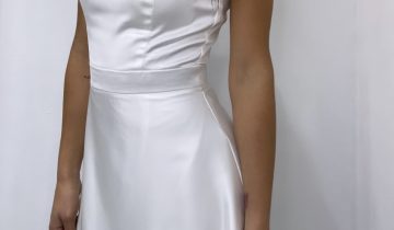 Vestido Verona Asimétrico Novia