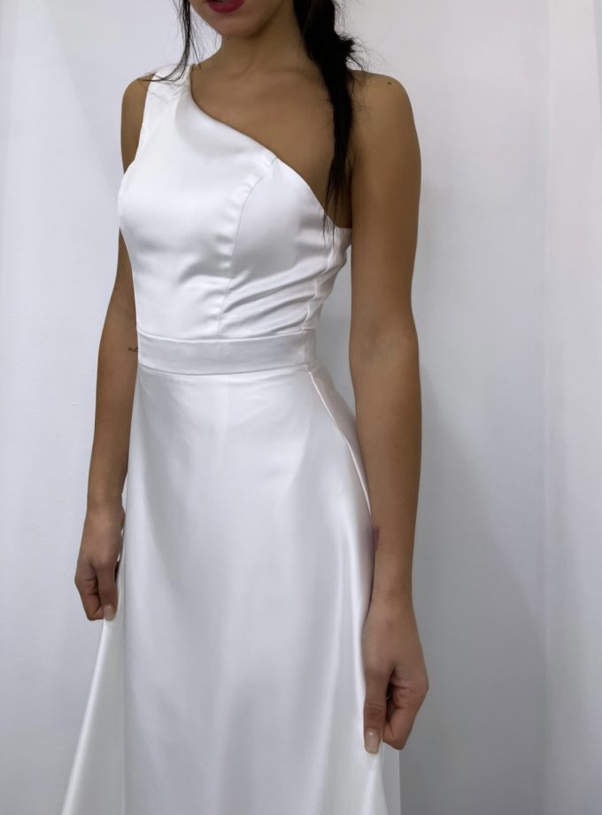 Vestido Verona Asimétrico Novia