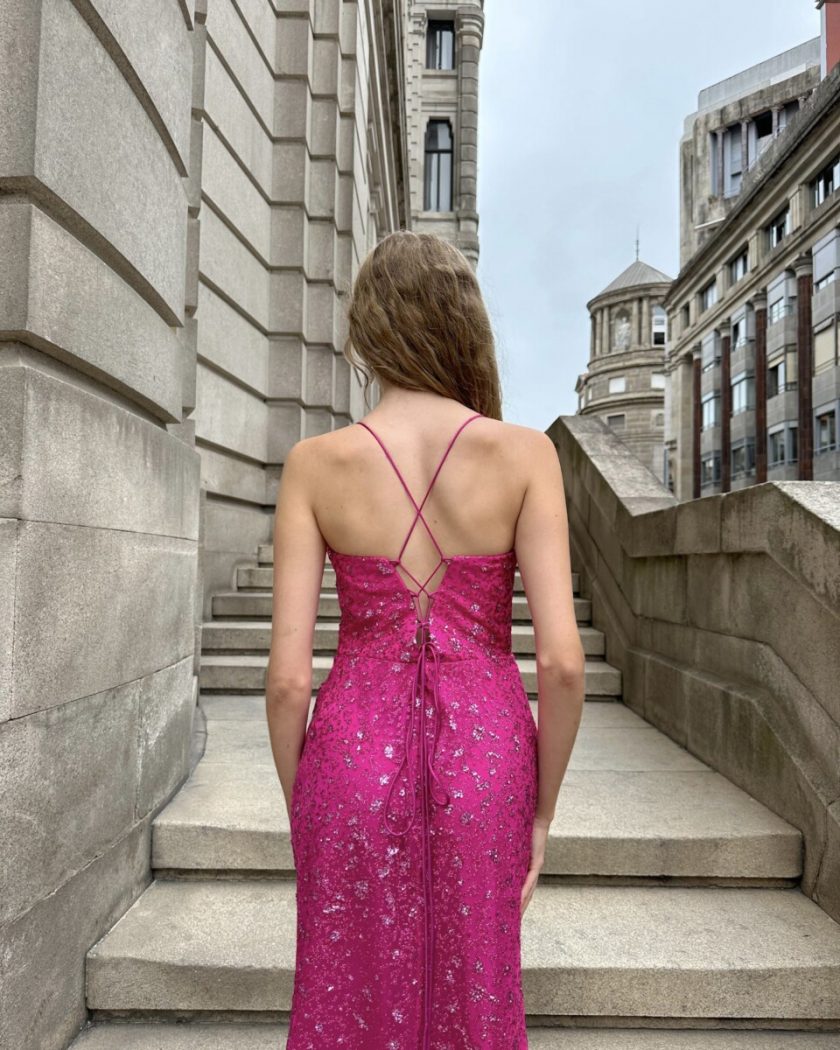 Vestido Corsé Purpurina - Imagen 5