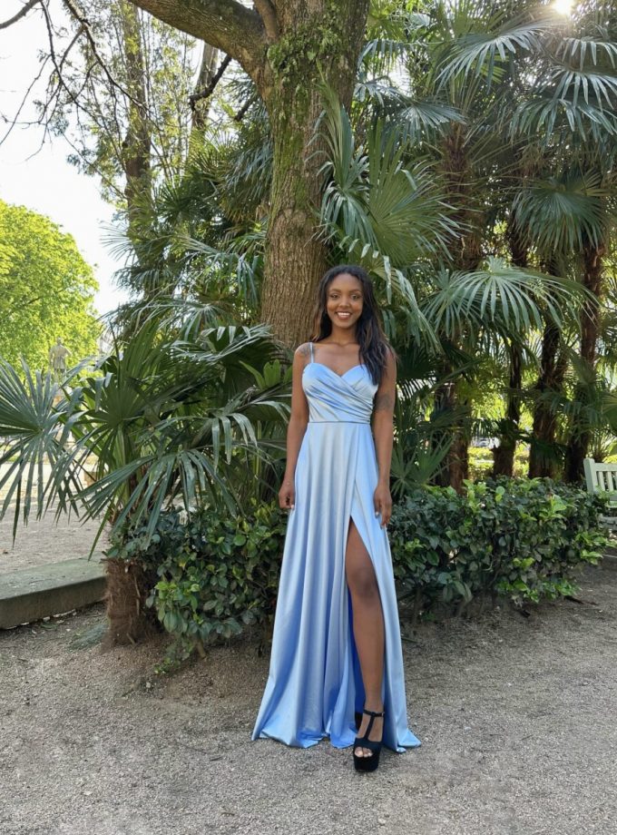 Vestido Seda Escote Corazón