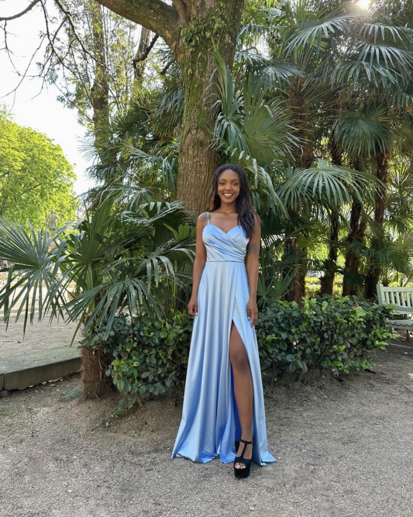 Vestido Seda Escote Corazón - Imagen 41