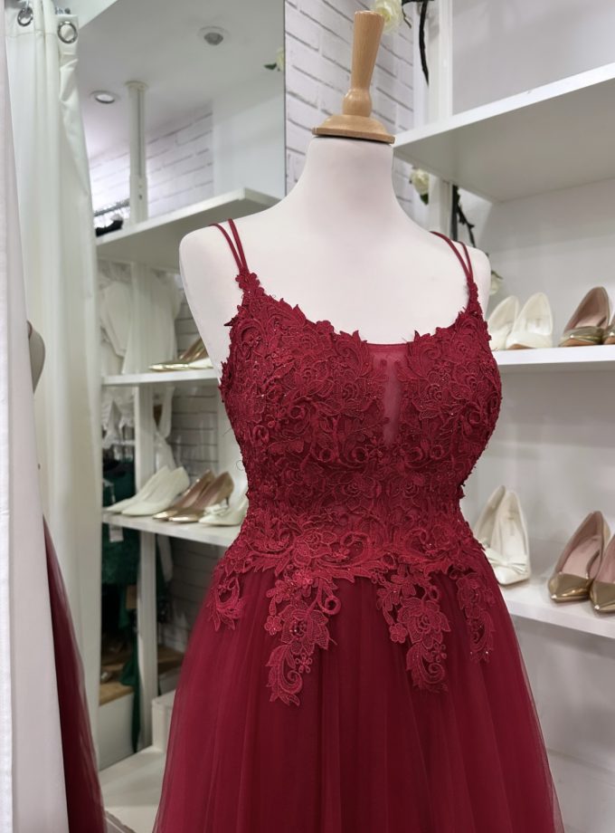 Vestido Tul Largo Abertura