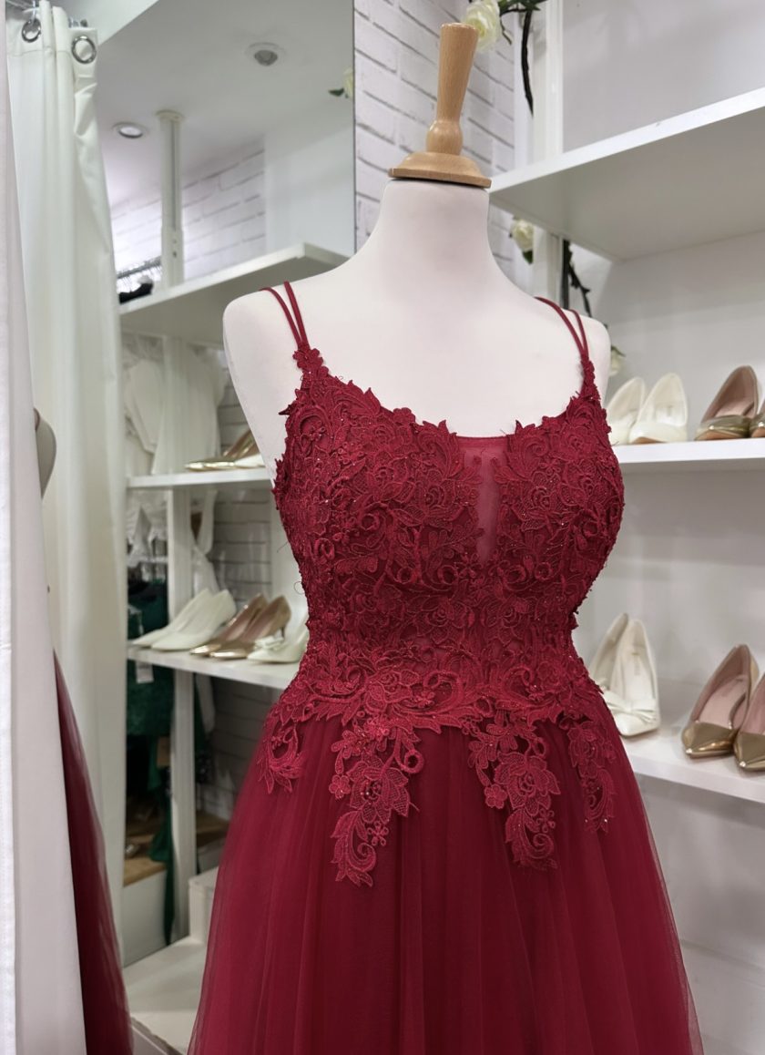 Vestido Tul Largo Abertura - Imagen 20
