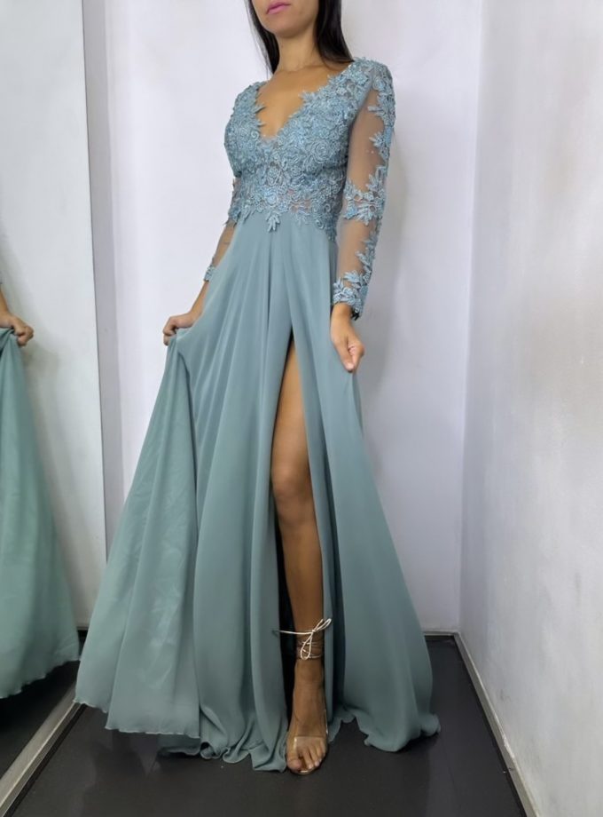 Vestido Dama Mangas
