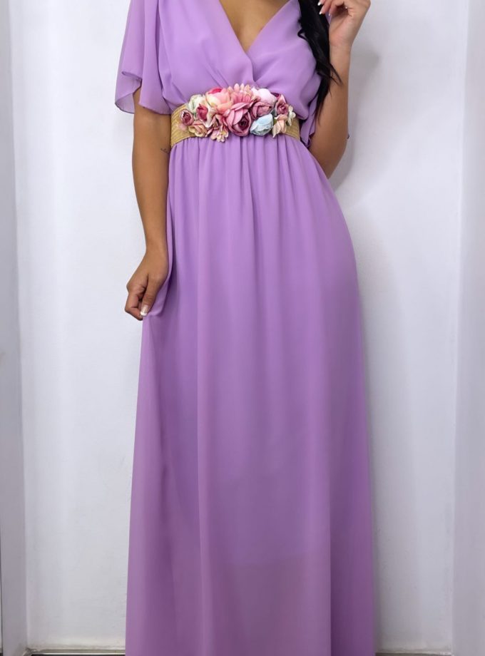 Vestido Bella Manga Corta