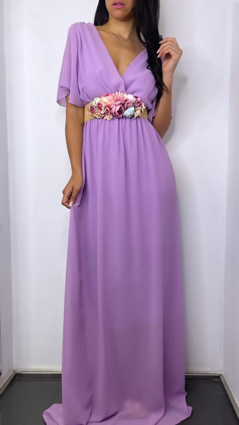 Vestido Bella Manga Corta - Imagen 51