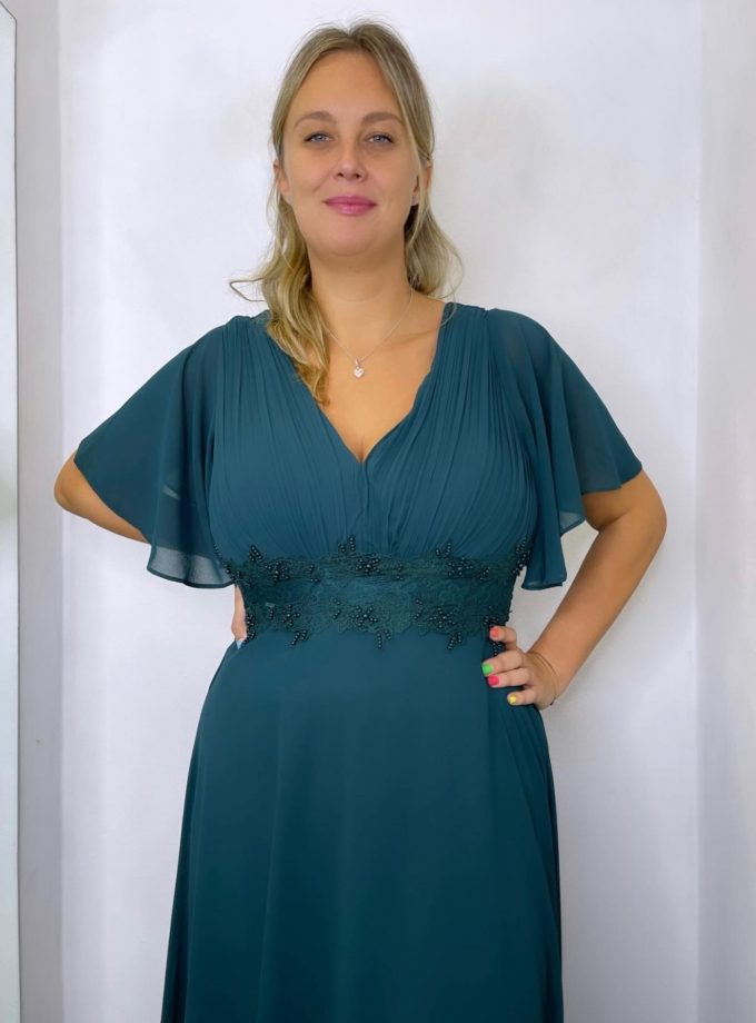 Vestido Cintura Encaje Curvy