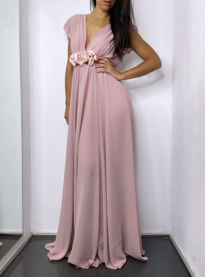 Vestido Bella Manga Corta