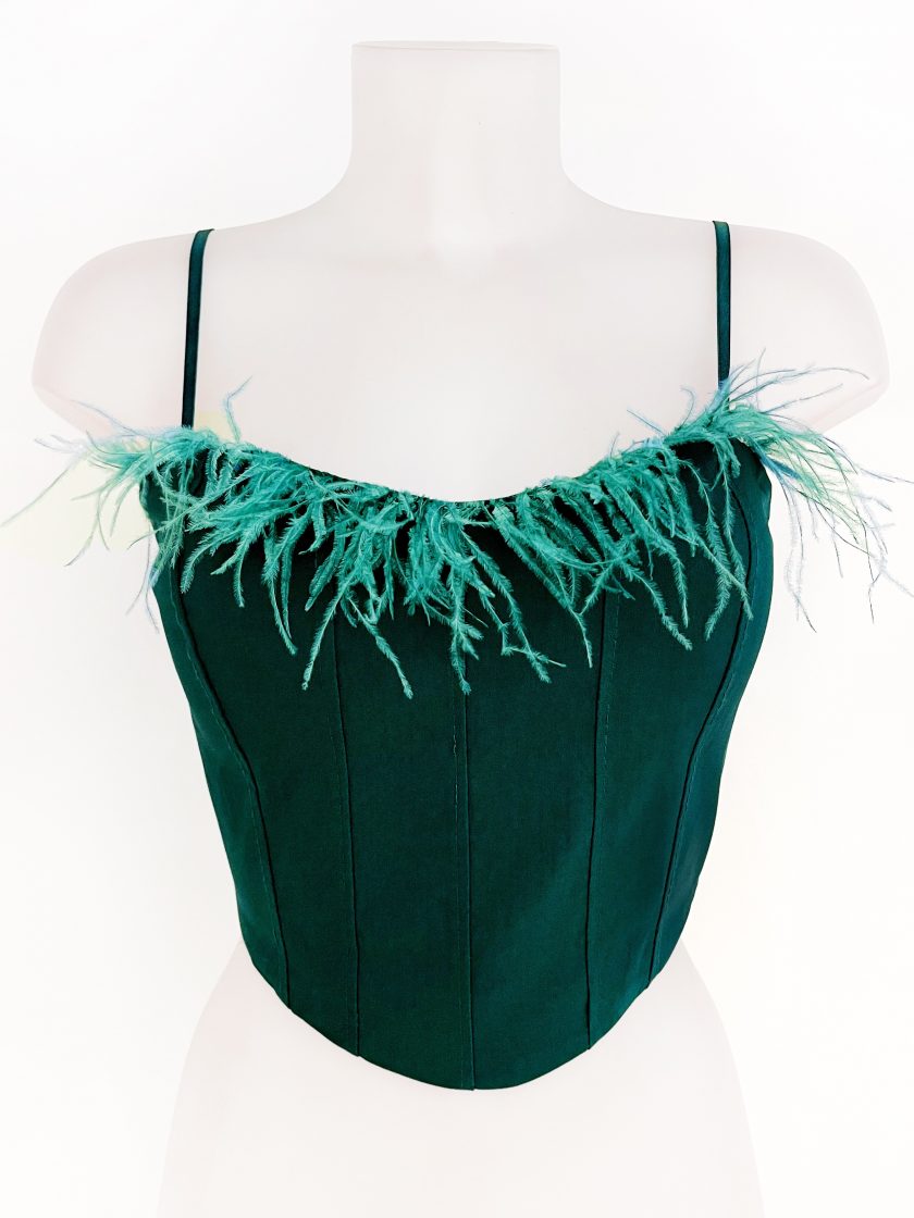 Top Corsé Plumas - Imagen 14