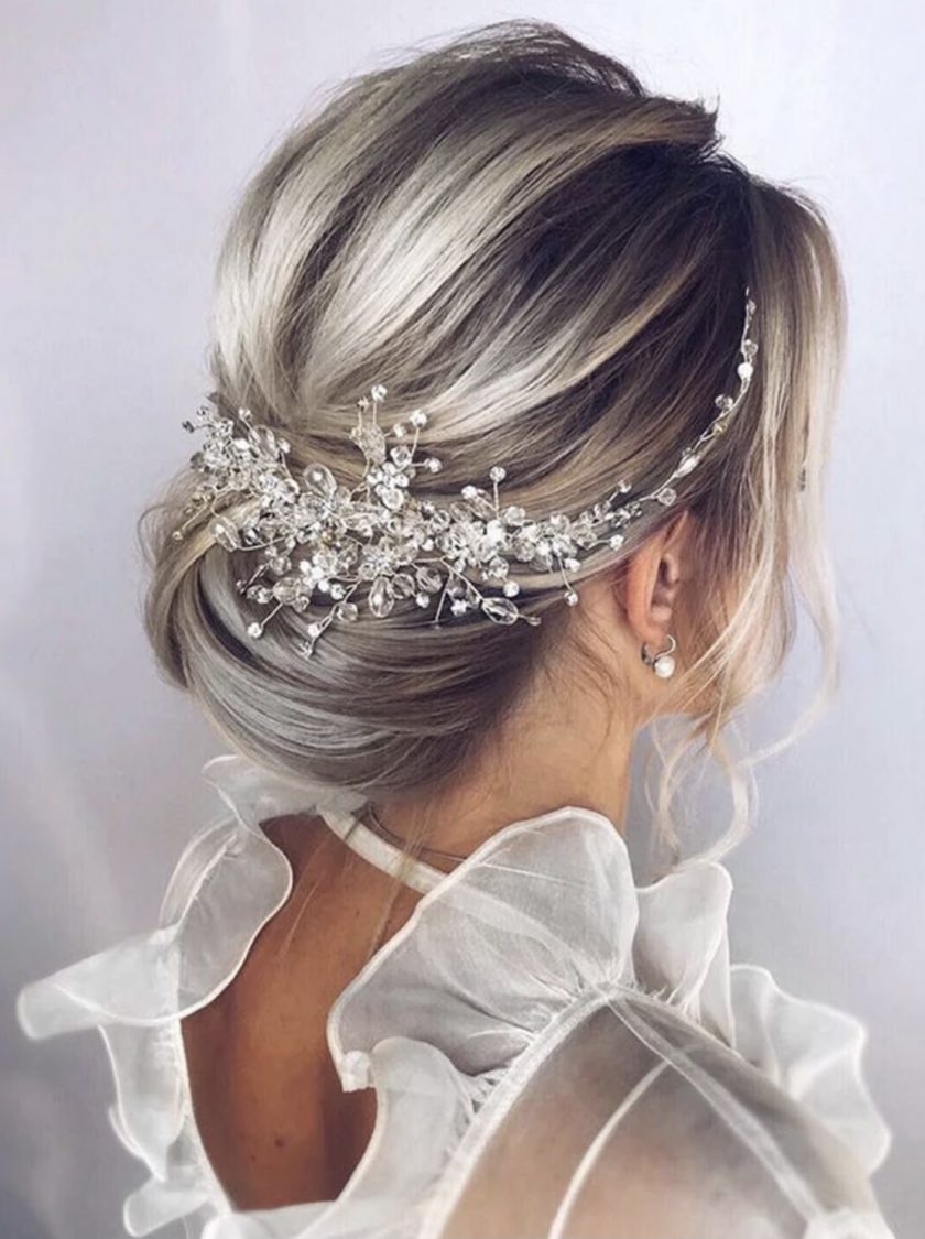 Tocado Novia Cristal