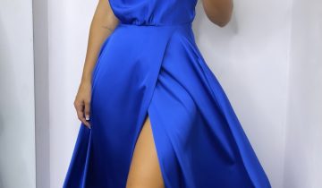 Vestido Seda Lazos