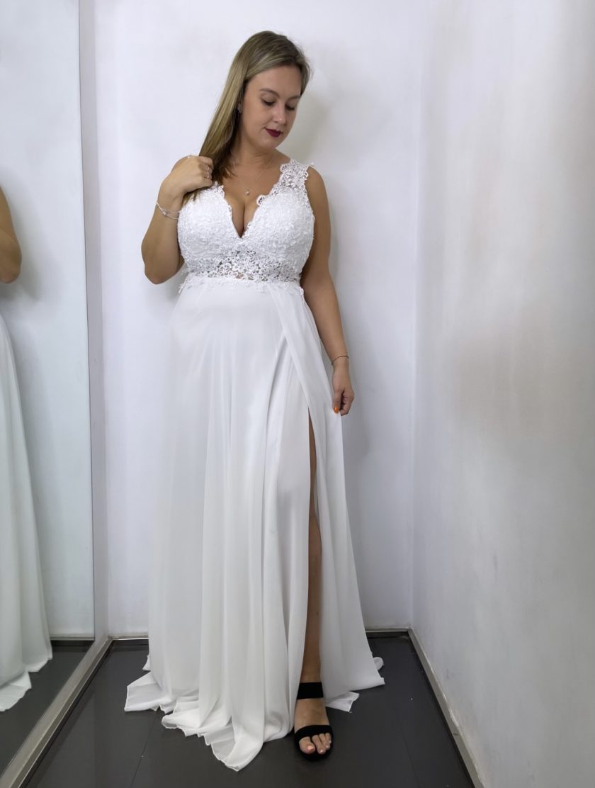 Vestido Dama Novia Curvy - Imagen 4