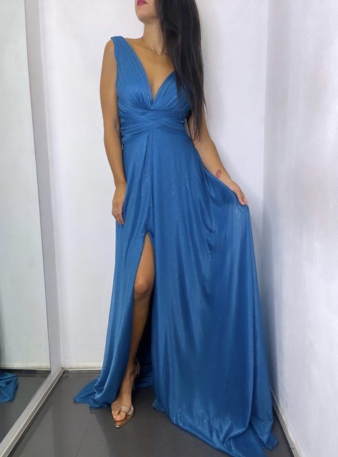 Vestido Dalia Escote Brillo