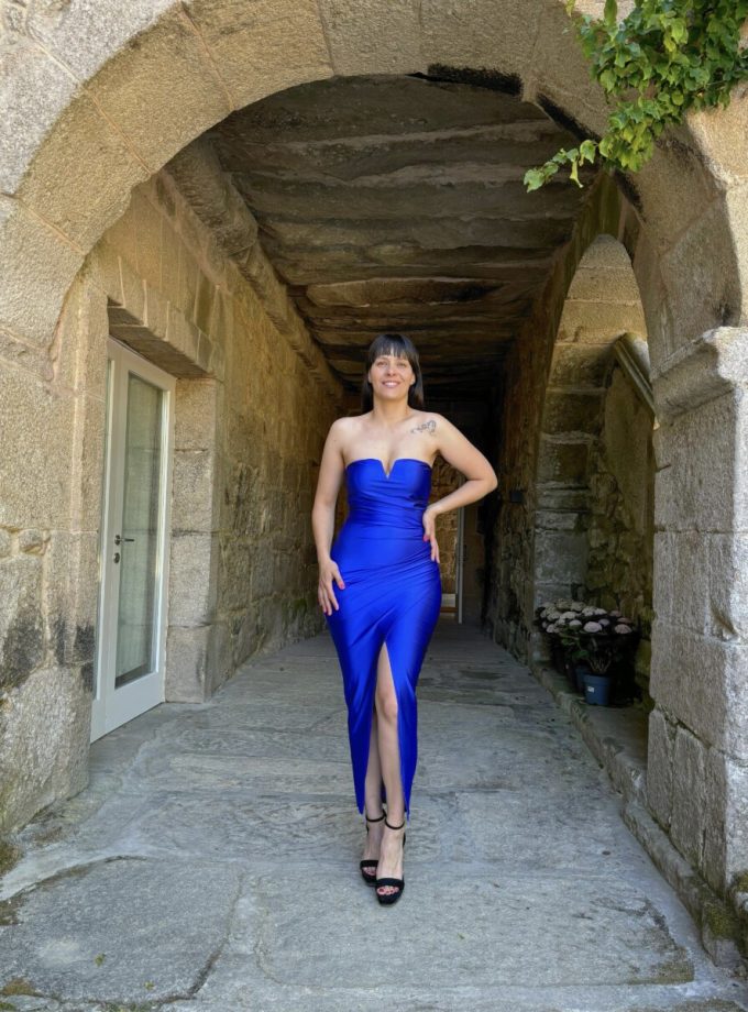 Vestido Uve Tirantes