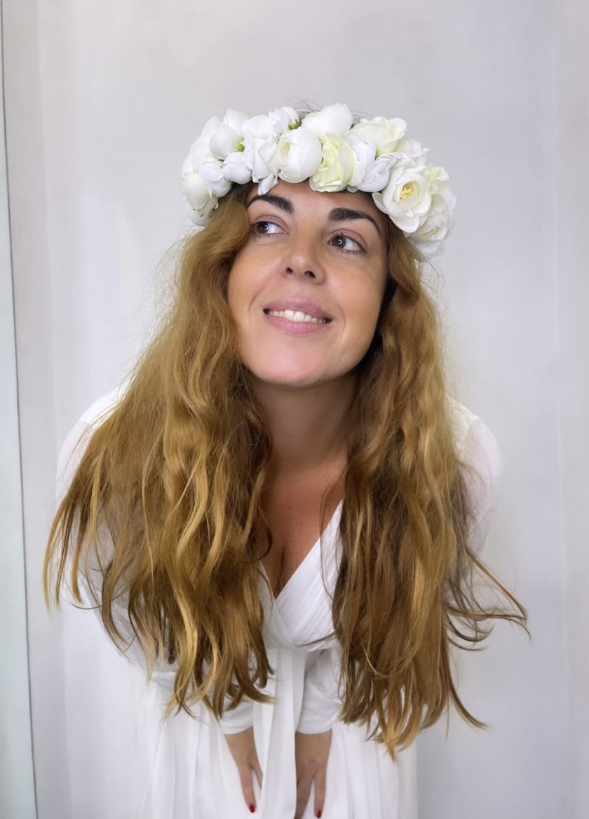 Corona Flores Novia