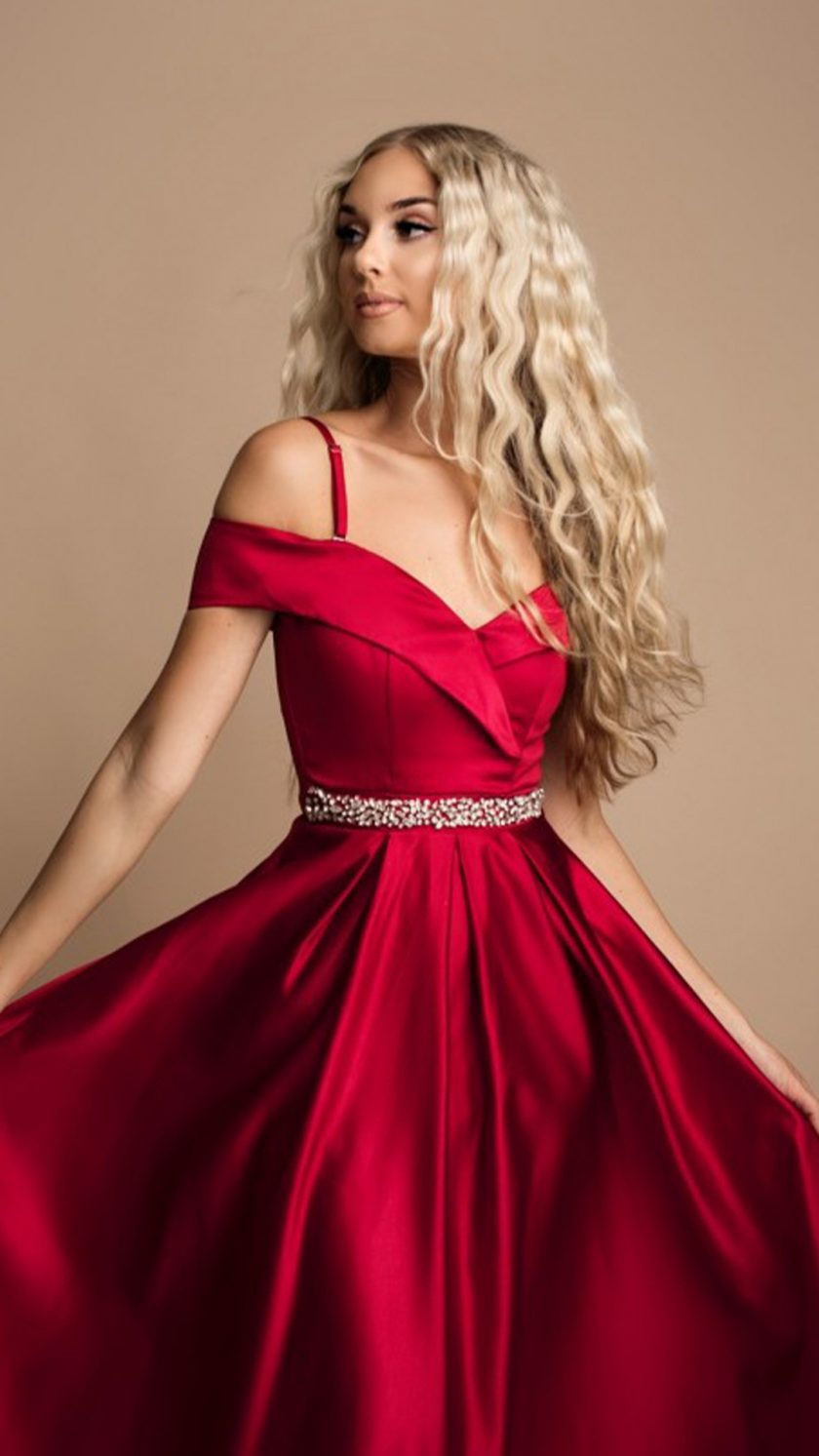 Vestido Java Curvy Pedrería - Imagen 7
