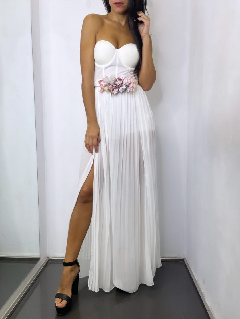 Top Corsé Basic Blanco - Imagen 2