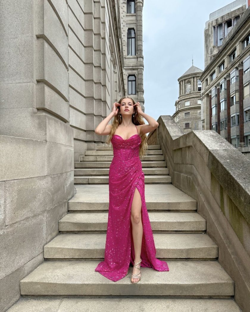 Vestido Corsé Purpurina - Imagen 11